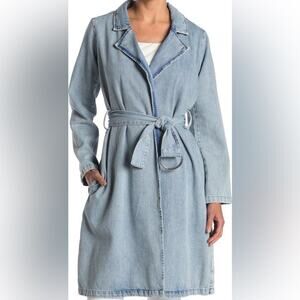 Good American Denim Trench Coat (Size 2) BRAND NEW